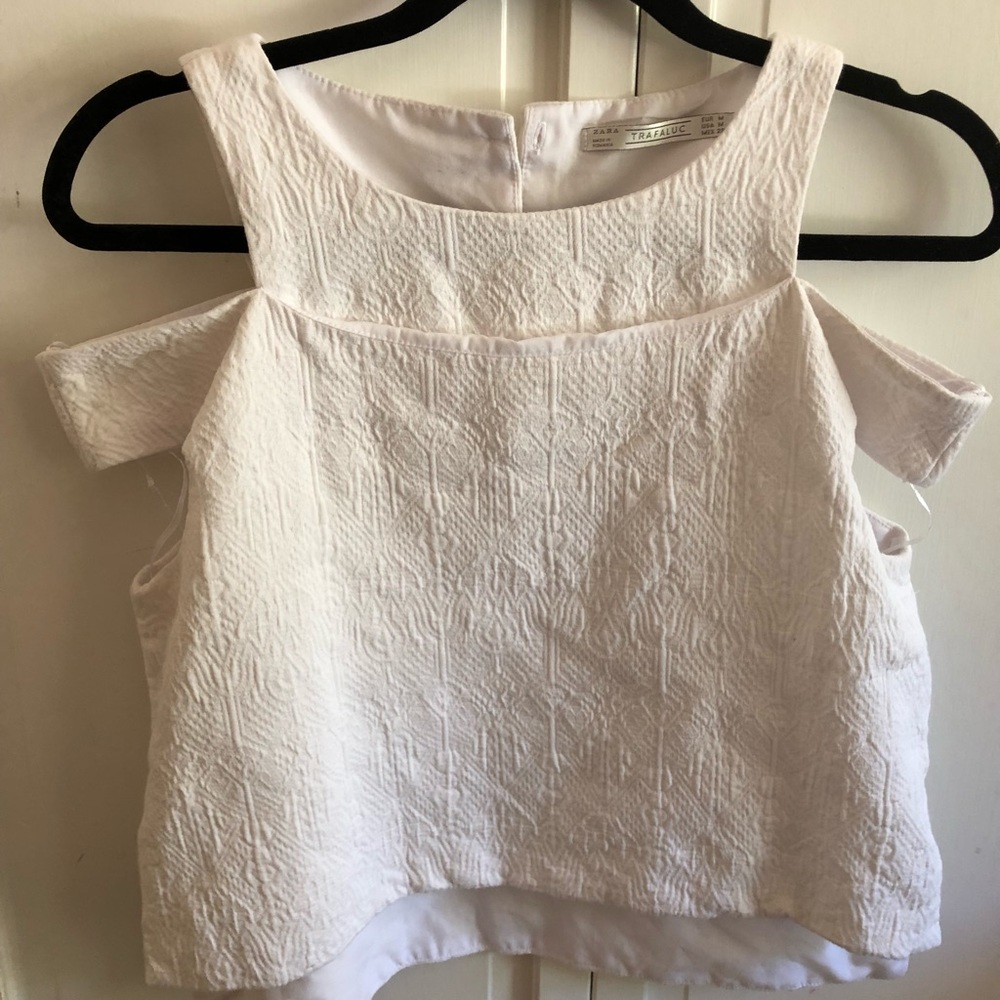 cold shoulder tank blouse